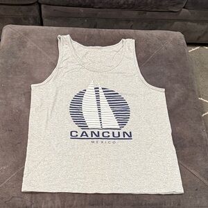 Gray Cancun Tank Top